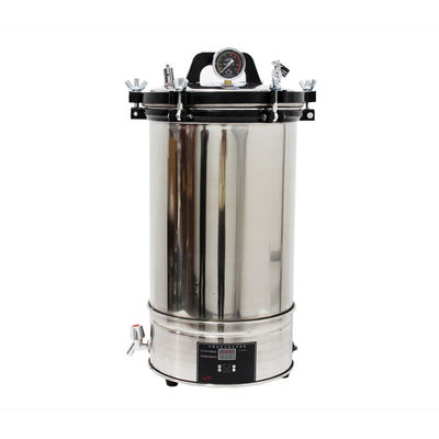 30L/40L/50L/75L/100L/150L Dikey Otoklav Sterilizatörü Paslanmaz Çelik
