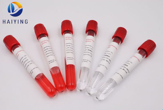Etilen Oksit 5ml/10ml Kan Numunesi Tüpleri Virüs Grip Testi