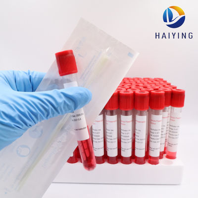 10ml Kan Örneği Toplama Şişeleri Virüs Grip Testi