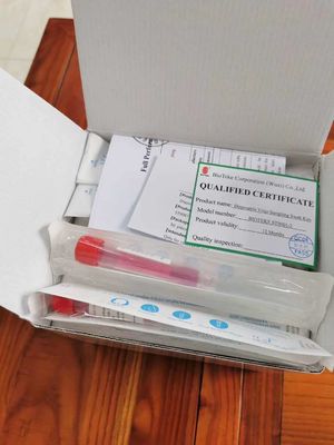 10ml Kan Örneği Toplama Şişeleri Virüs Grip Testi